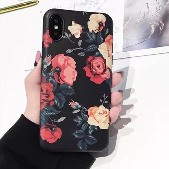 Rose print iPhone case - Picture 2 of 8